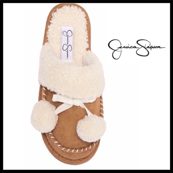 JESSICA SIMPSON LINED SLIP ONS FLAT MOCASSINS A2C - Picture 8 of 8